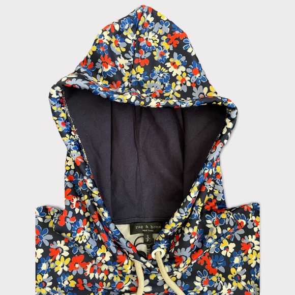 Rag & Bone Floral Hoodie - Picture 4 of 6